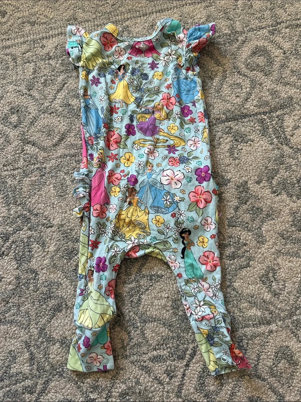 Posh Peanut Disney Princess romper size 3-6 months